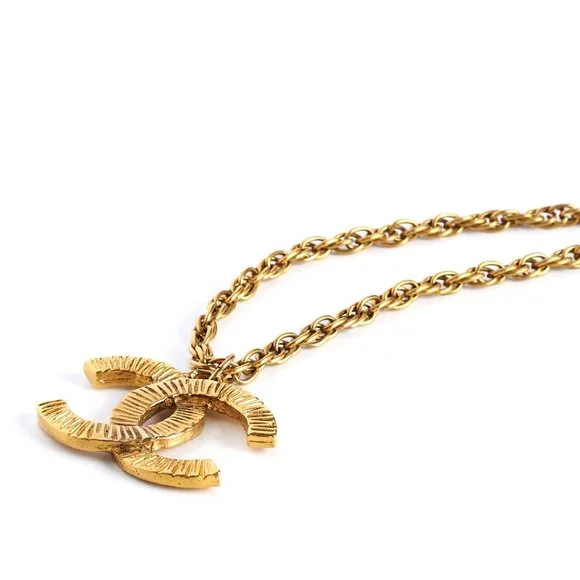 Authentic CHANEL Necklace, Vintage Chanel Necklace, Chanel CC Necklace - Picture 8 of 10